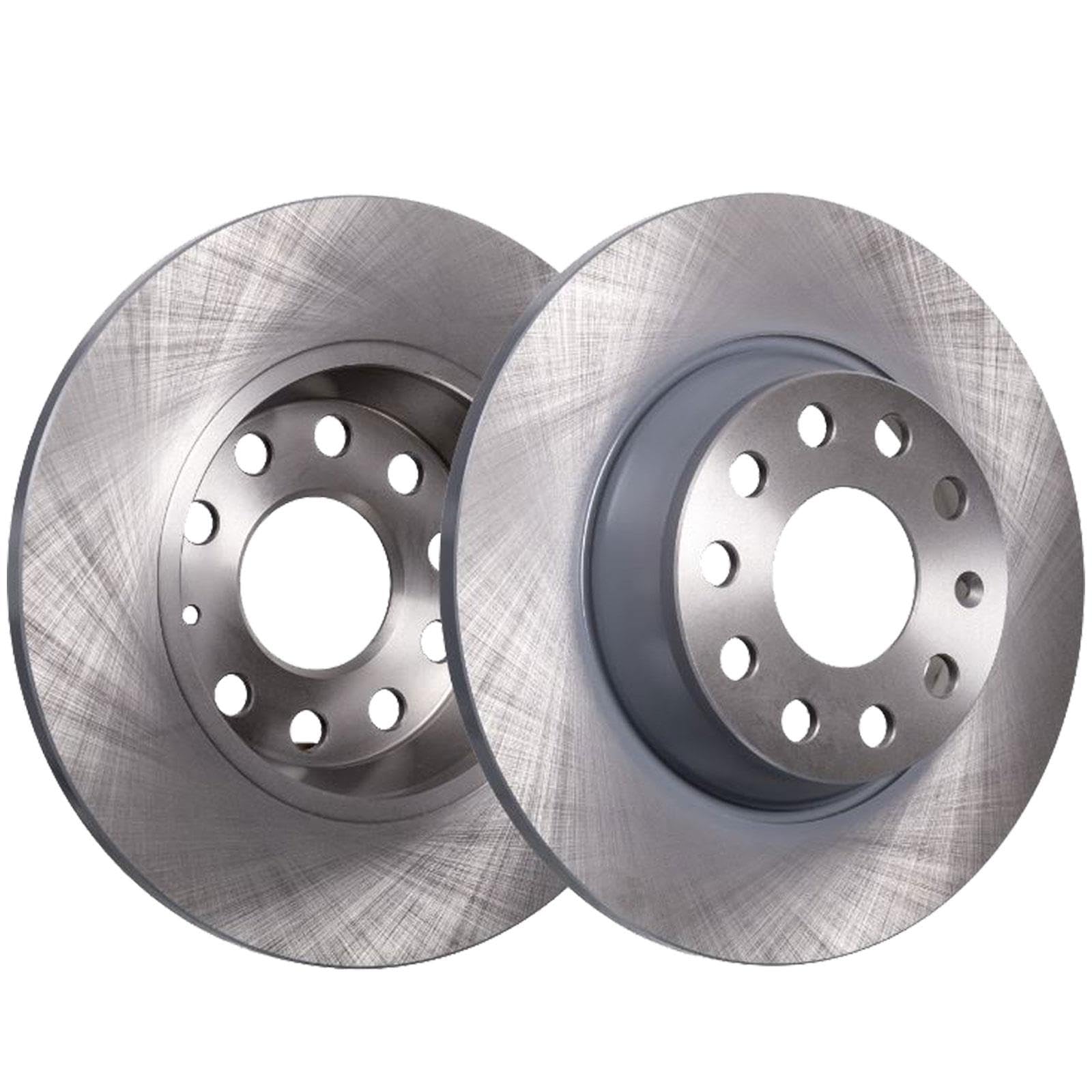 febi Bremsscheiben + Beläge hinten | 24382 + 16540 passend für Golf 5 6 Passat 3C A3