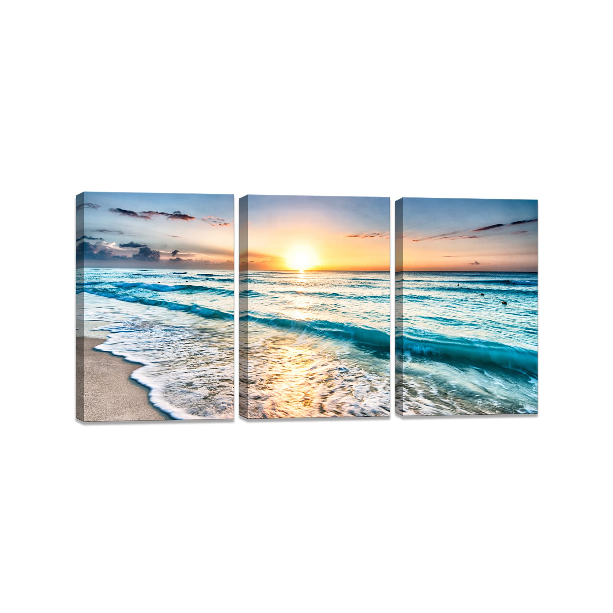 Amazon.co.jp: 絵画 海 ポスター アート 南国 風景 自然 ハワイ 絵画