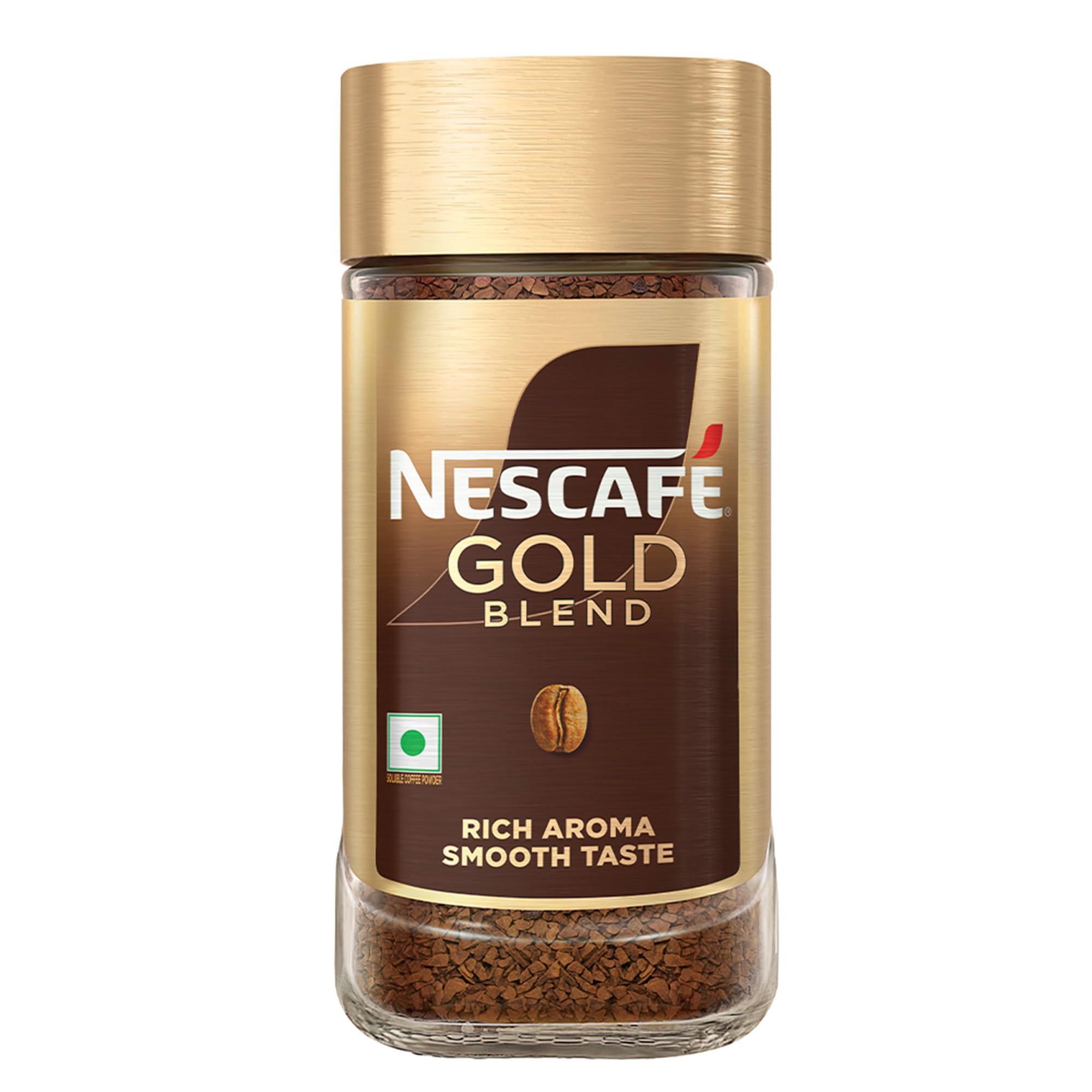 Nescafe Gold Rich and Smooth Coffee Powder, 200g Glass Jar