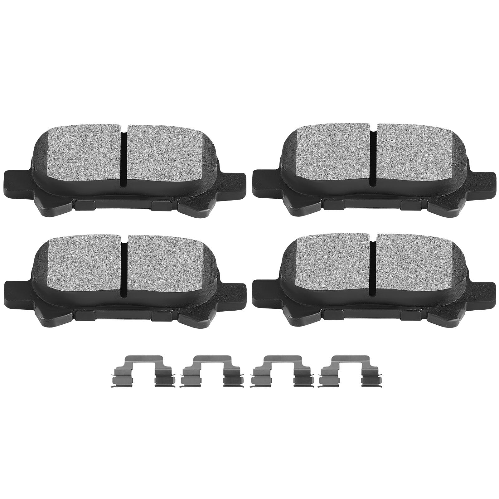 SCITOO D828 Rear Semi-Metal Brake Pads Sets Fit For Toyota Avalon 2000-2007,For Toyota For Camry 2000-2006,For Toyota Solara 1999-2008