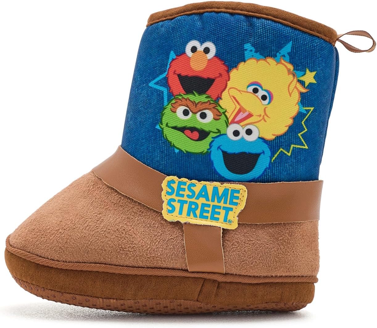 Josmo baby-boys Sesame Street Boot Slippers (Infant/Toddler)