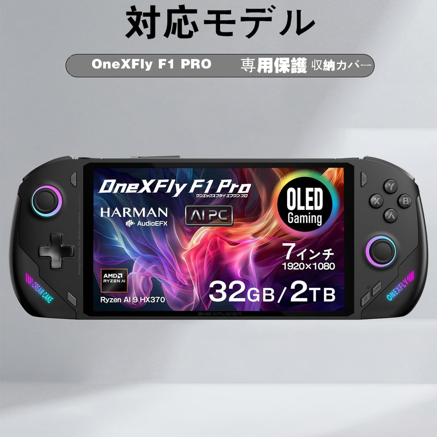 Amazon.co.jp: For OneXFly F1 PRO ケース 保護カバー 収納バッグ 防水