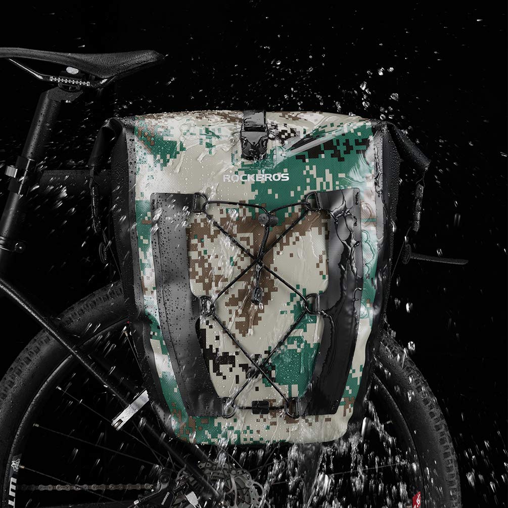 Amazon | ROCKBROS(ロックブロス)パニアバッグ 自転車 リアバッグ