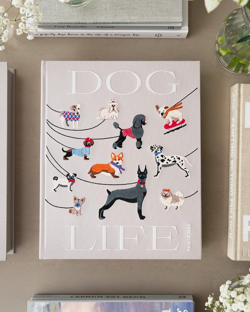 Printworks Dogs Haftowany album fotograficzny