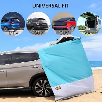 Goldzun Hatchback Cabana with Magnets