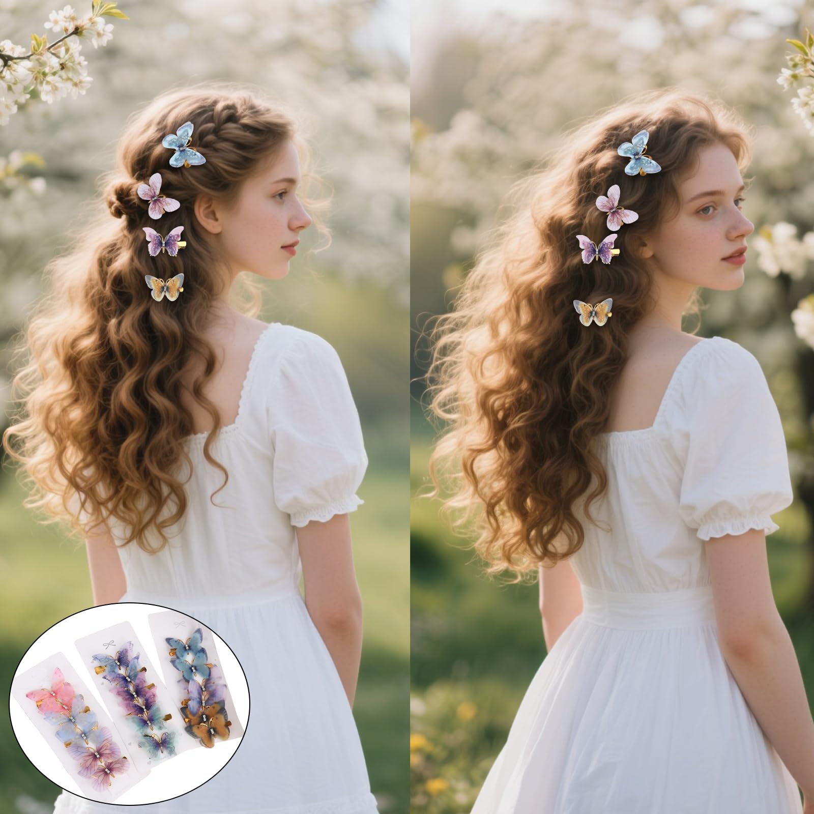 18 PCS Butterfly Hair Clips for Girls Girls Hair Accessories - Image 4