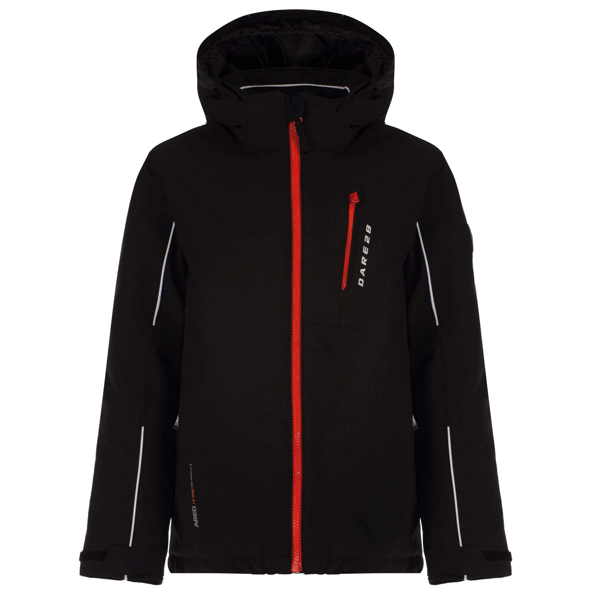 Dare 2B Boys Black Dedicate Waterproof Breathable Insulated Ski Jacket