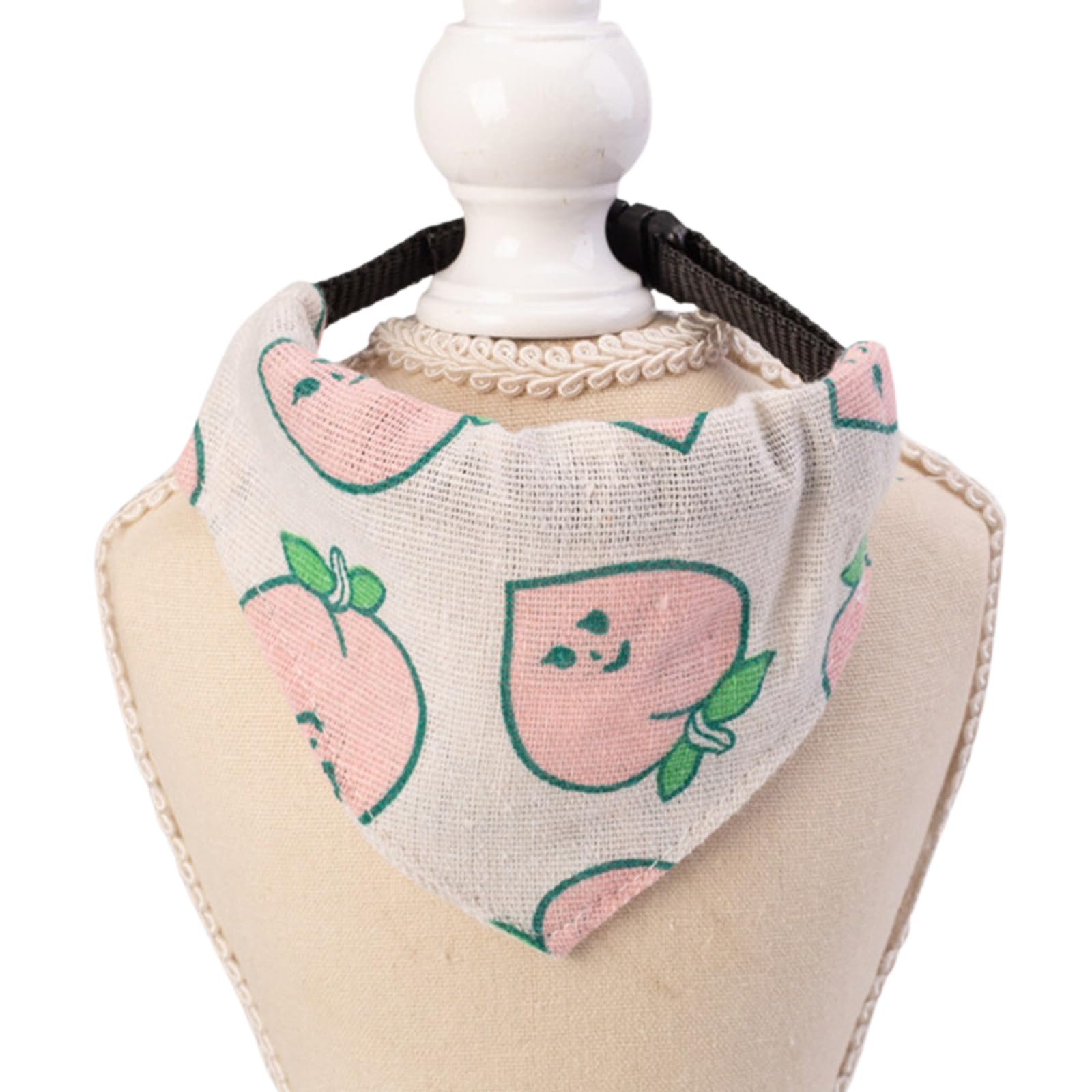 Emily Pets Adjustable Cute Small Dog Collars Puppy Pet Slobber Towel Outdoor Cats Collar Dog Collar Neckerchief/Peach/Small (B0CKXW3817) Amazon Price History, Amazon Price Tracker