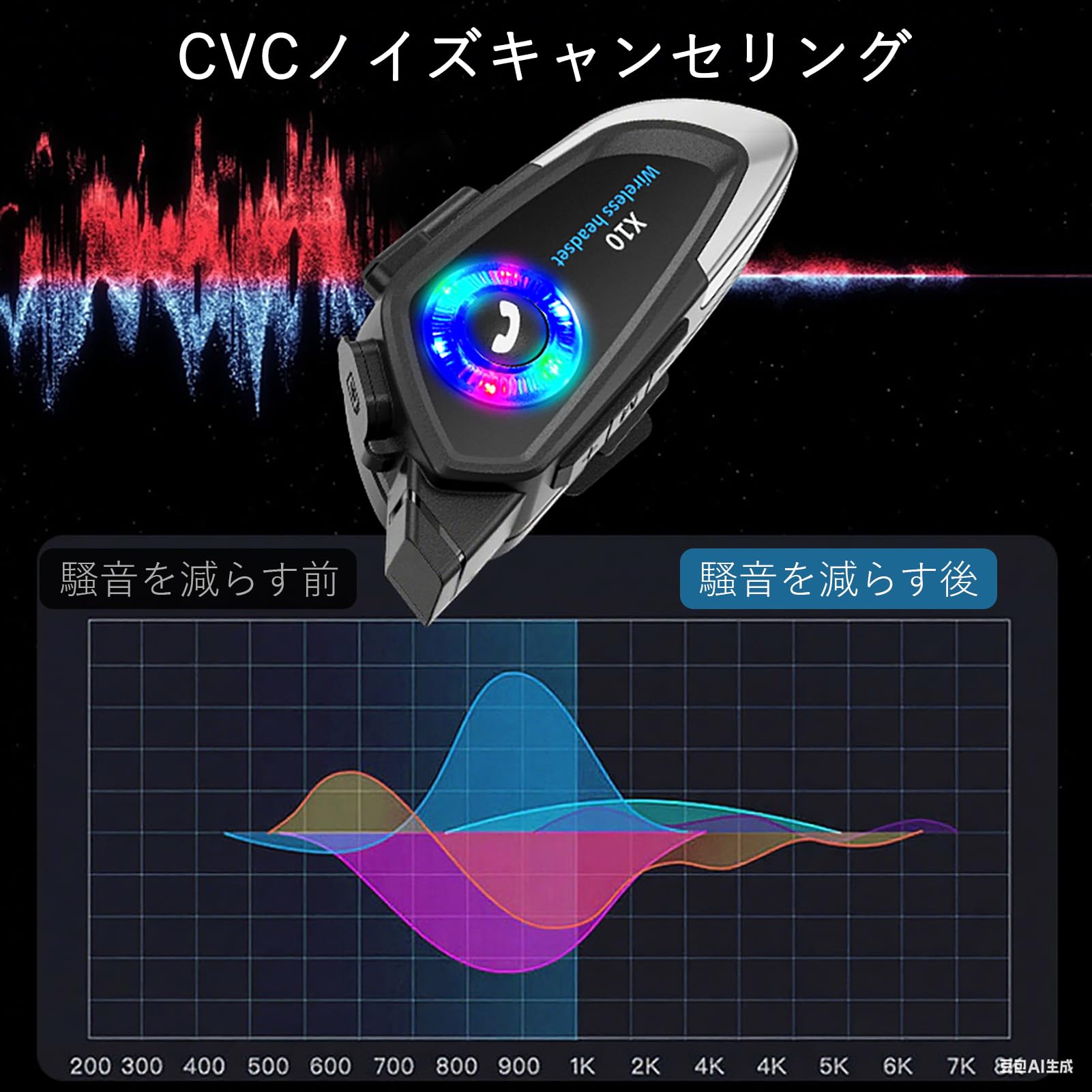 Amazon.co.jp: 【2026年発売&第三世代】バイク インカム bluetooth5.4 