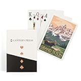 Lantern Press Grand Teton National Park, Wyoming, Moose and Mountains, 52 Playing Cards for Adults, Poker Size Card Deck