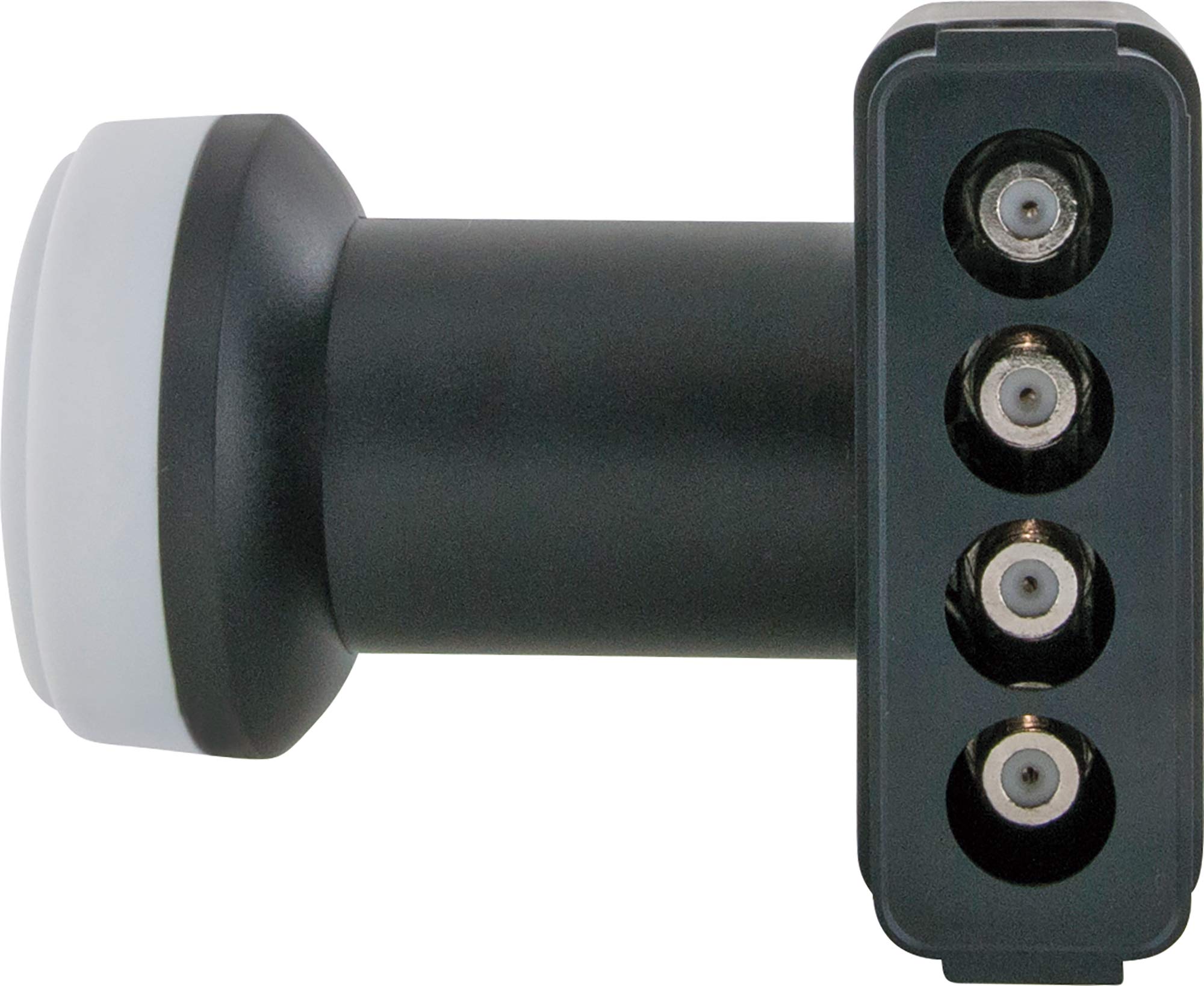 SCHWAIGER 296 Quad LNB Low Noise Blockconverter Digitale LNB cap Accessori per Parabole satellitari Multifeed Protezione dalle intemperie Antracite