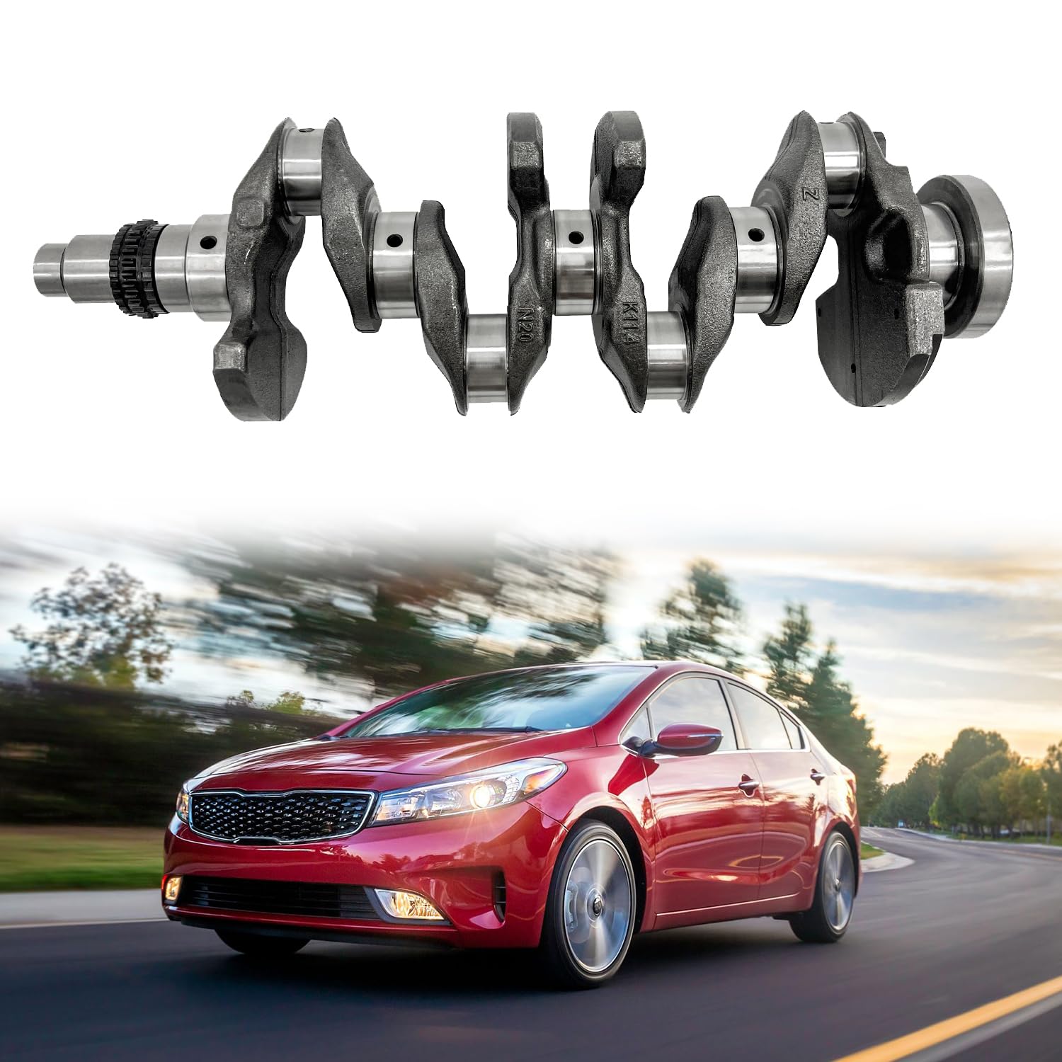 Amazon.com: Teilelager 23110-2E501 Engine Crankshaft