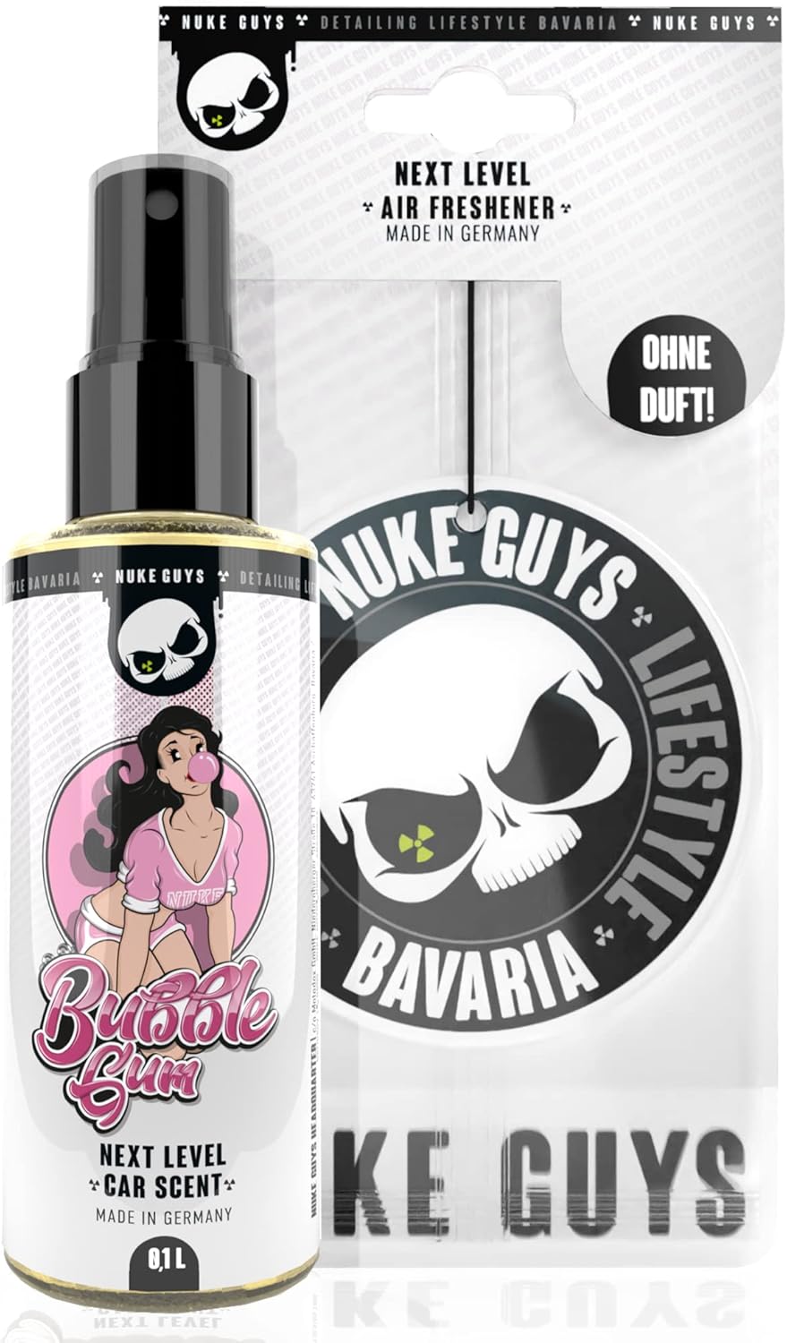 Nuke Guys Car Scent Car Fragrance Spray 0.1 L Bubblegum Car Perfume