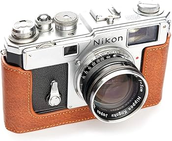 Nikon S2 ボディ 完動　革ケース付 受注生産】Mr.Stone Nikon Zf 専用 本革 ボディケース クラシック