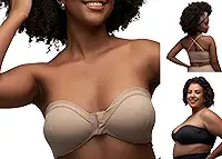Sutiã Tomara Kipare Yohn Sem Alça Que Não Cai Sustenta Seios Evolução do Tomara Que Caia - PP ao Plus Size Pós Cirurgia
