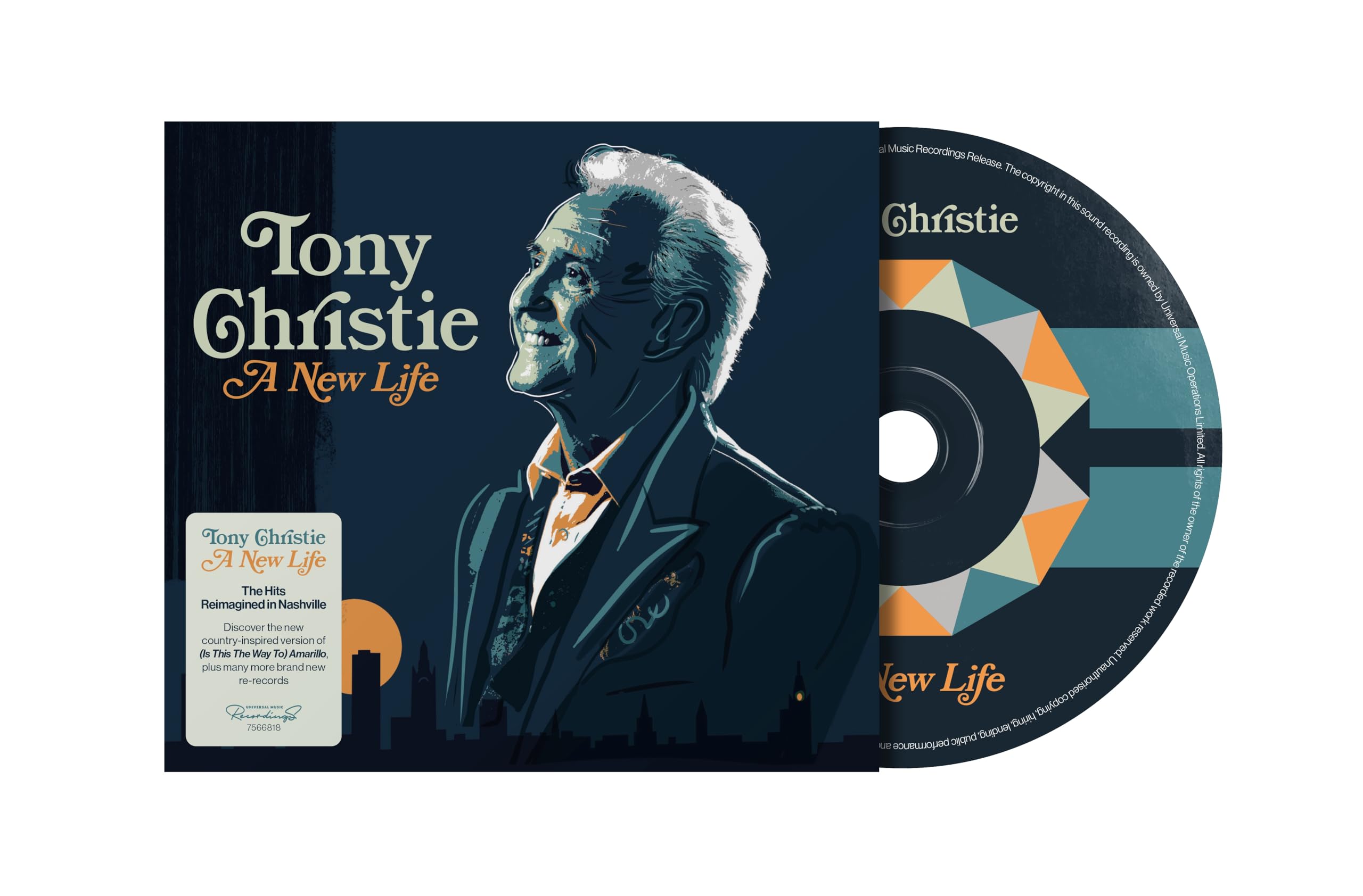Tony Christie - A New Life CD Album - Used