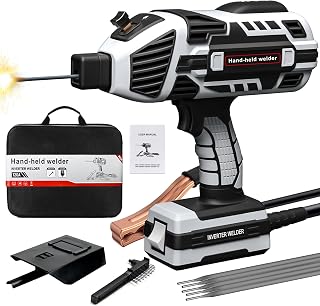 YesRight Handheld ARC Welder 110V 120A Portable IGBT Inverter Gun for 1/16"-1/8" Rods - DIY Home Welding Kit