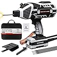 110V 120Amp Welding Machine Handheld Portable ARC Welder Gun Hand Held Welder Machine & 3/32" Stick Welding Electrode Rods 1LB