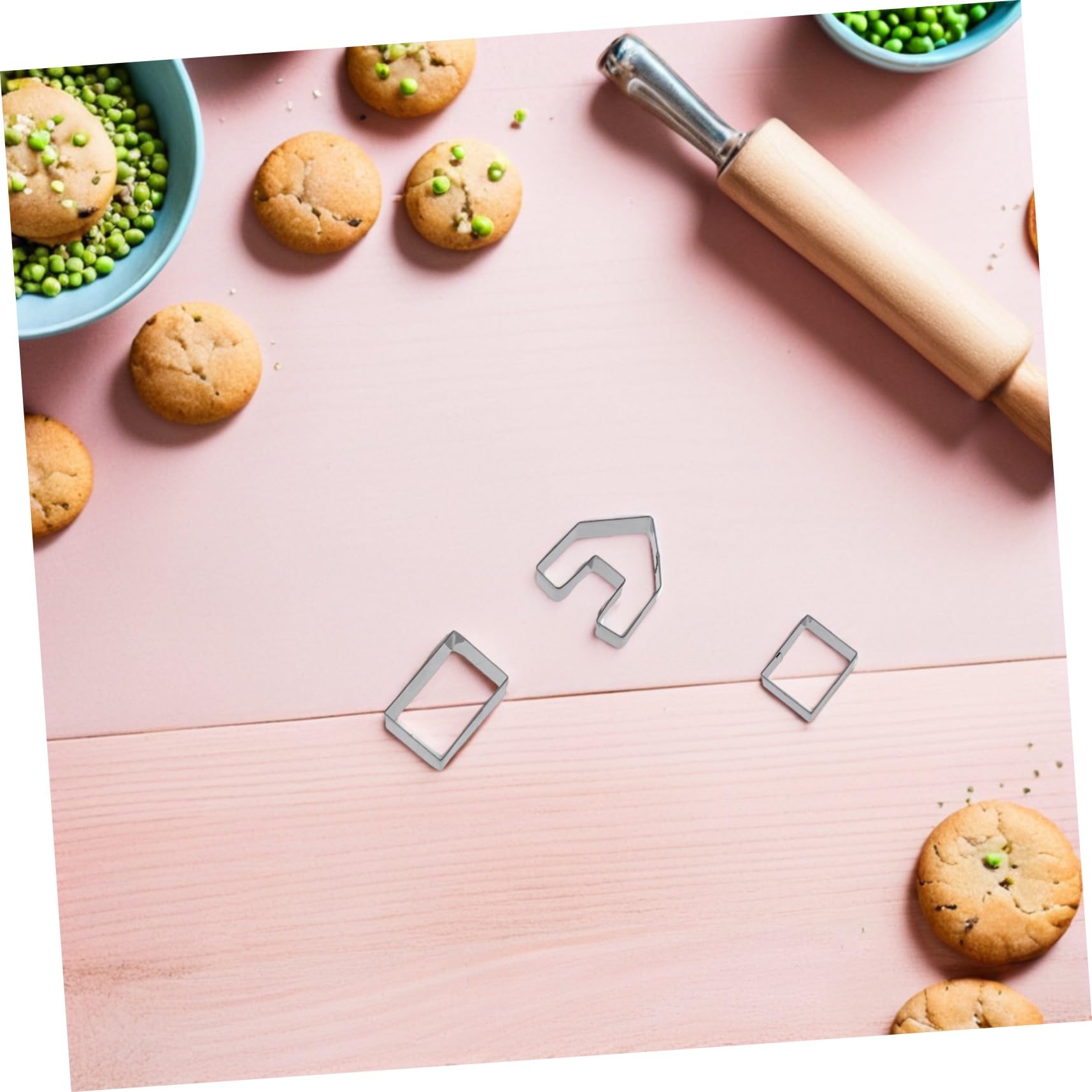 5 Juegos Moldes Cortadores Galletas Navidad Acero Inoxidable Casa Jengibre para Fondant y Masa Kit para Fiestas y Repostería Festiva