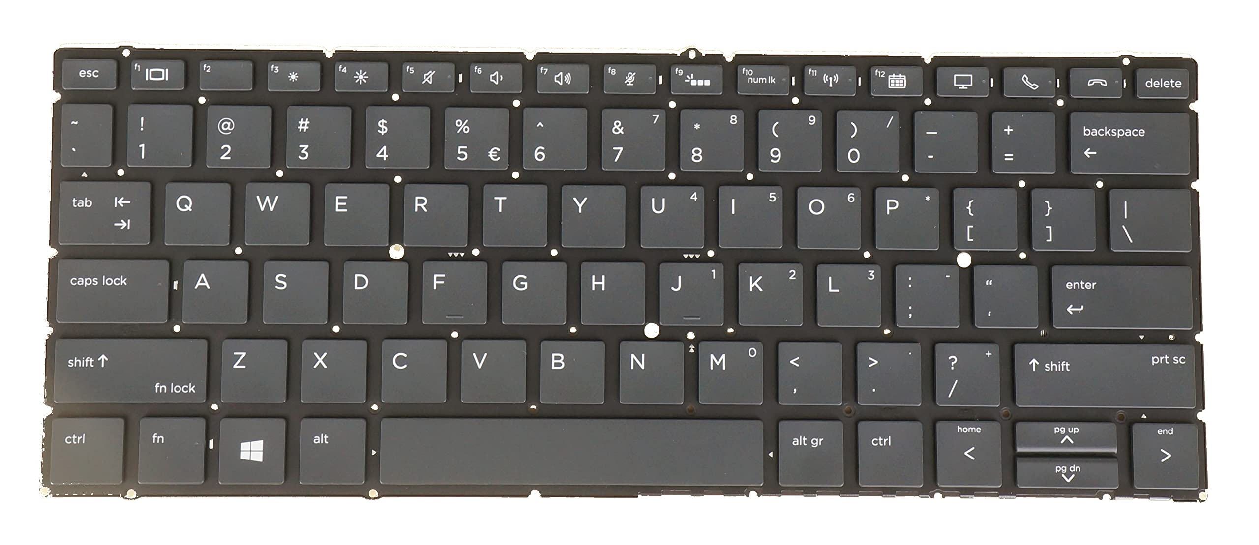 Amazon.com: US English Keyboard for HP Elitebook X360 830 G5, X360