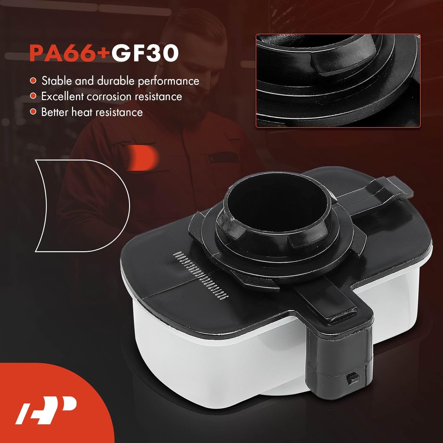 A-Premium Fuel Vapor Leak Detection Pump Compatible with Jeep Grand Cherokee, Commander & Dodge Journey, Durango, Avenger & Chrysler 200, Sebring & Ram 2500 3500 4500 5500, Replace# 4861963AA