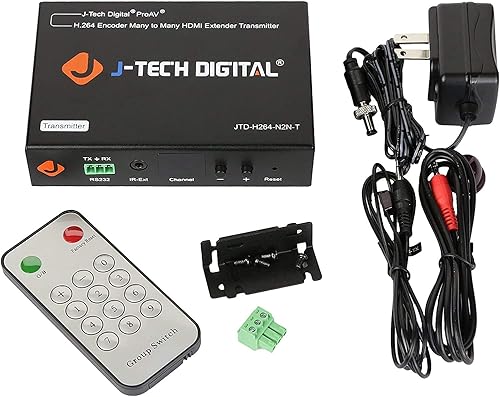 Miniatura 7 de J-Tech Digital Codificadorextensormatriz de video HDMI H.264 a través de Ethernet, con RS23, enrutamiento IR, aplicación J-Tech Digital Control,