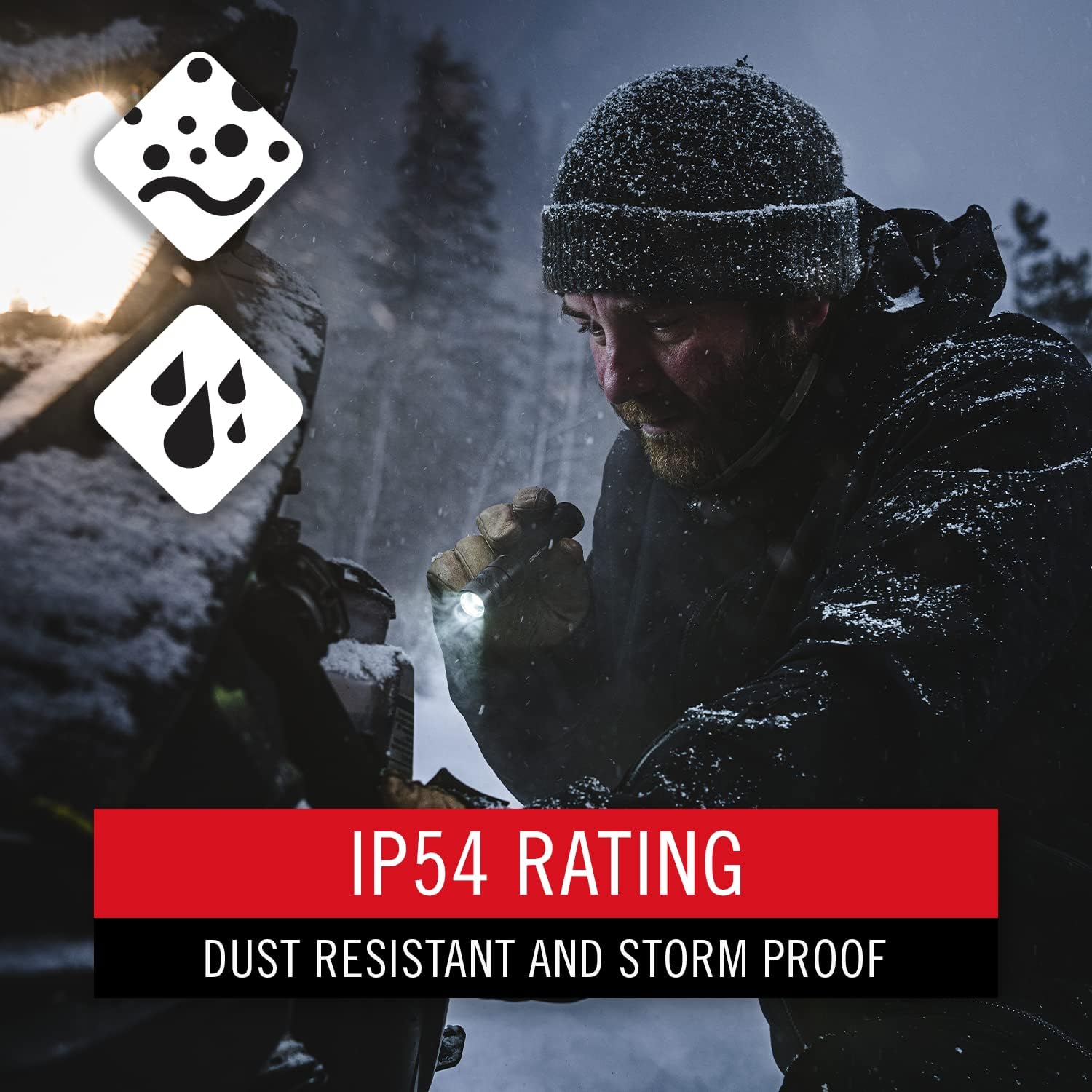 IP54 Rating Dust Resistant and Storm Proof