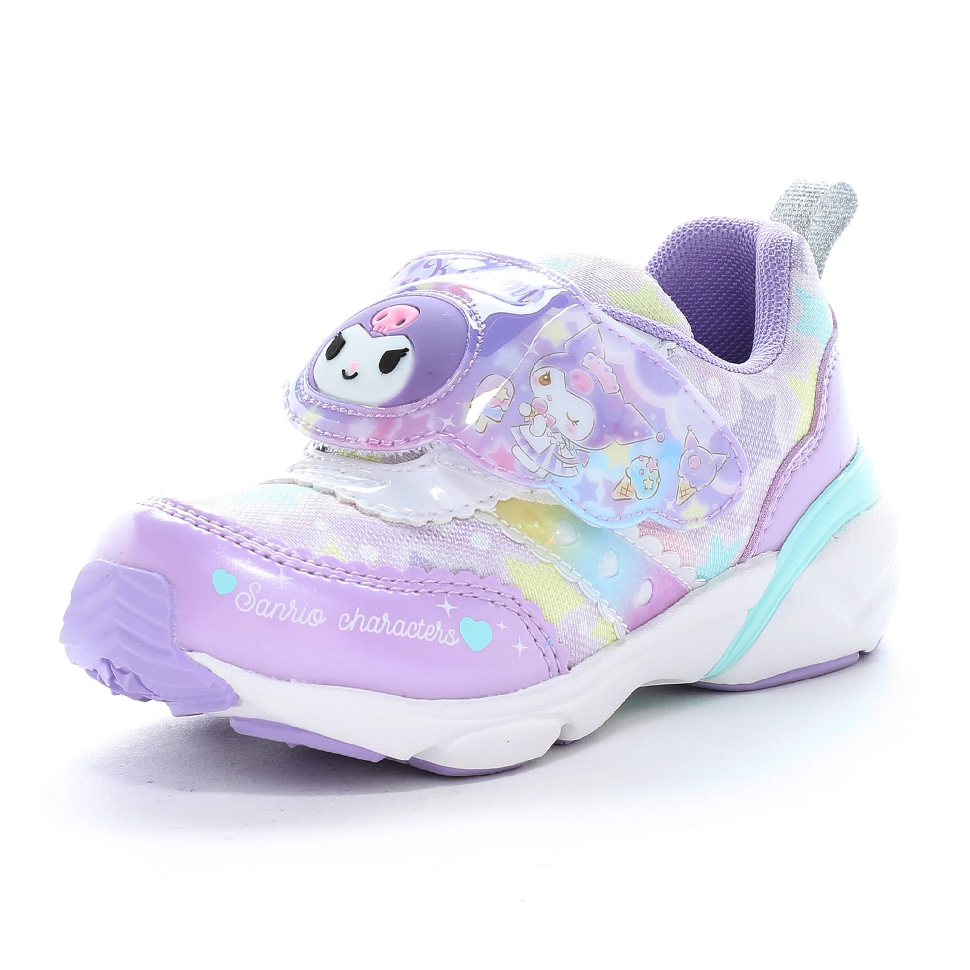 MoonStar(ムーンスター) ガールズ SA C040LEスニーカー 光る靴 シナモロール クロミ 運動靴 マジック 14㎝~19cm 女の子