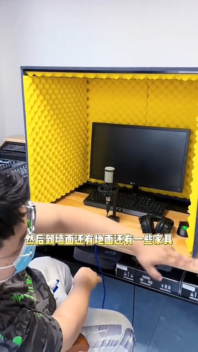 Amazon | 【2024年新開発・簡易防音室】簡易防音室 一人用 防音