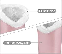 Vista 143 de Fintie Soporte para anteojos forrado de felpa con base magnética, estuche de cuero vegano prémium para lentes