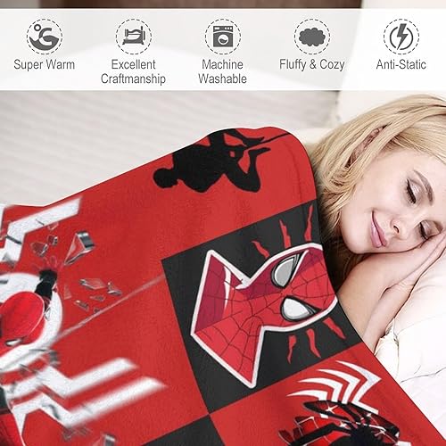 Miniatura 4 de Manta suave y acogedora para todas las estaciones, para sofá, automóvil, cama, regalo único de 50 x 40 pulgadas