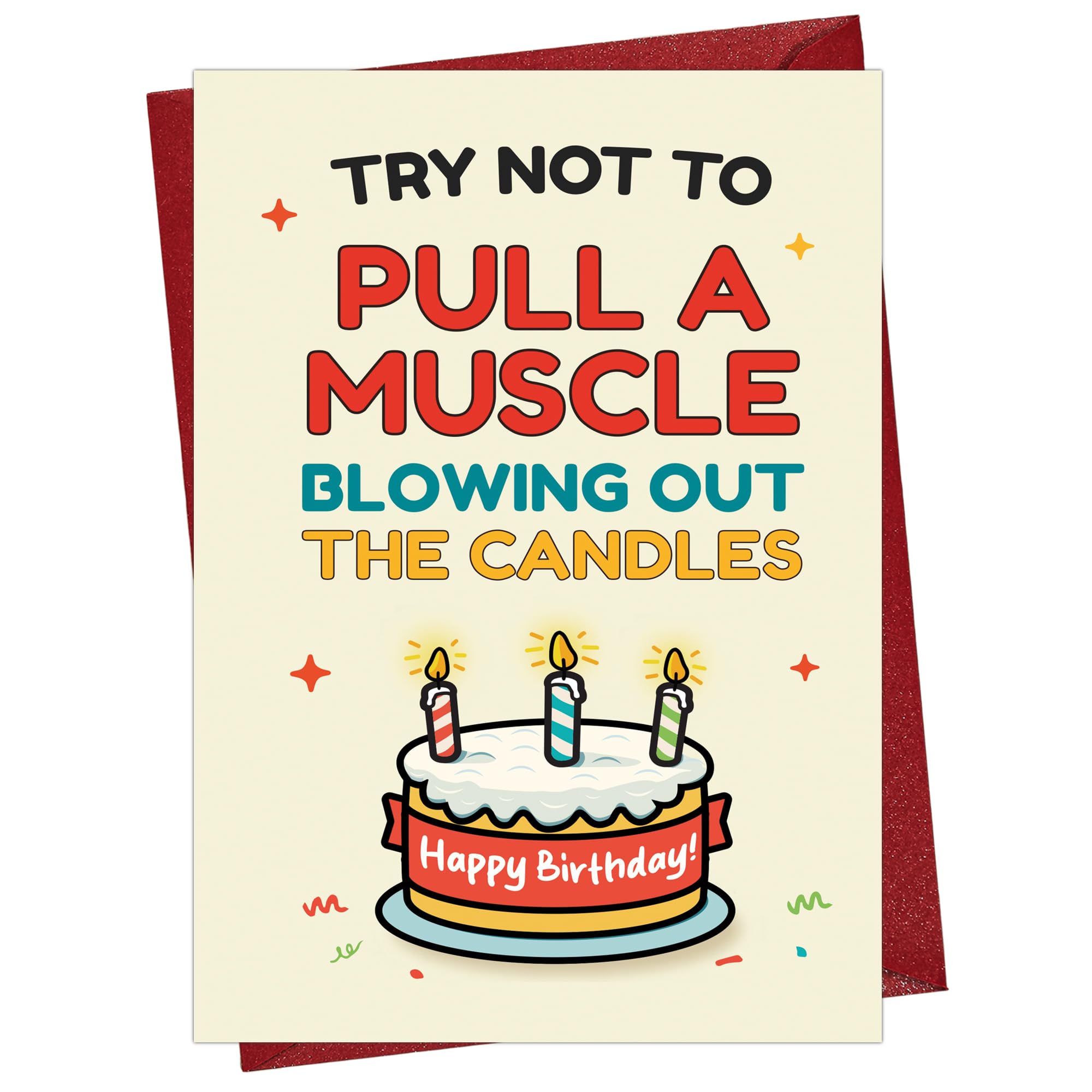 Cheerin Birthday Greeting Card – Funny Birthday Card for Women, Men, or Kids – Hilarious Gift Idea for a Friend, Coworker, Family Member or Someone