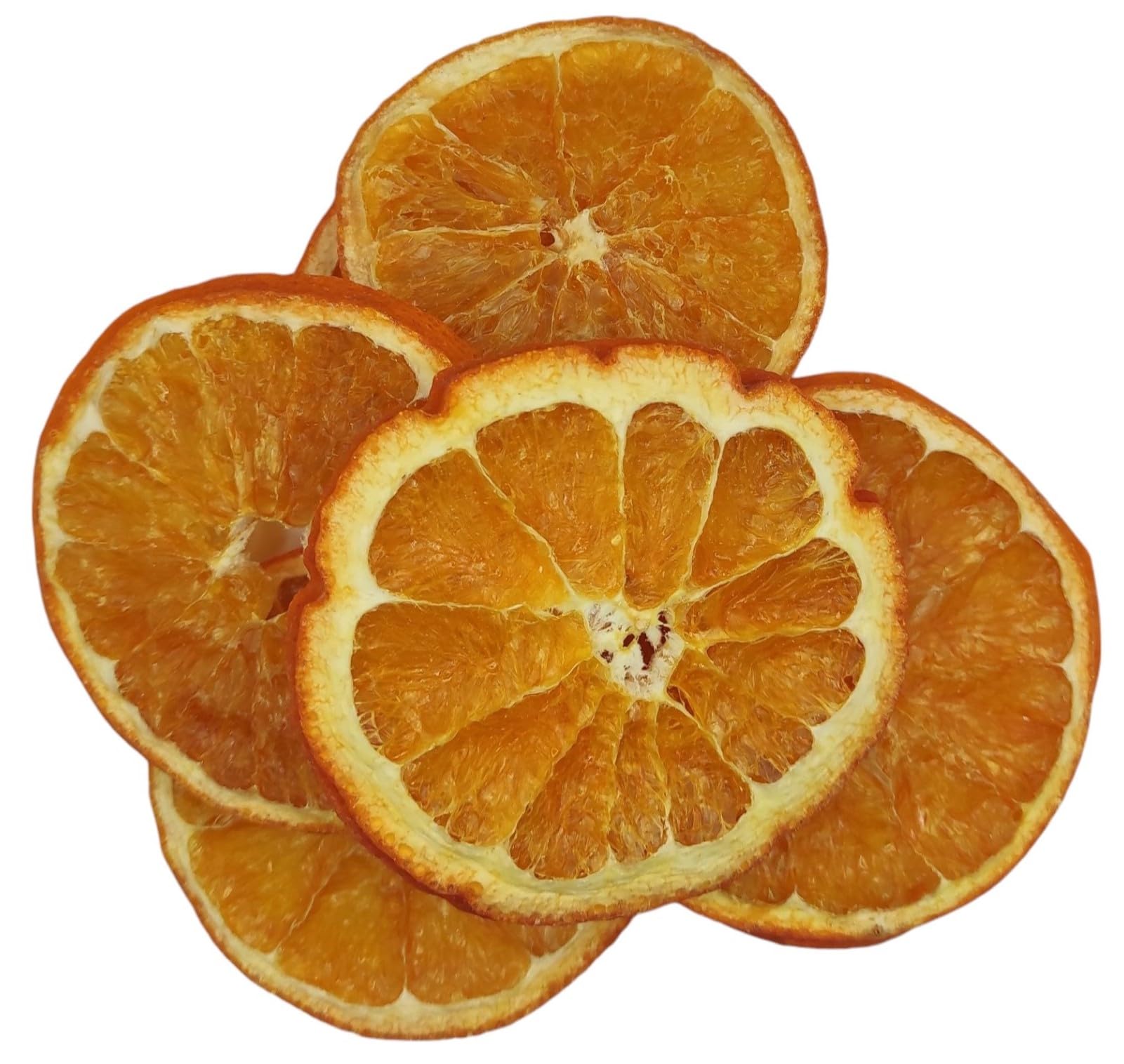 Griechische Getrocknete Duftende Orangenscheiben 85g - 1,95 kg Klasse A (950 gramm)