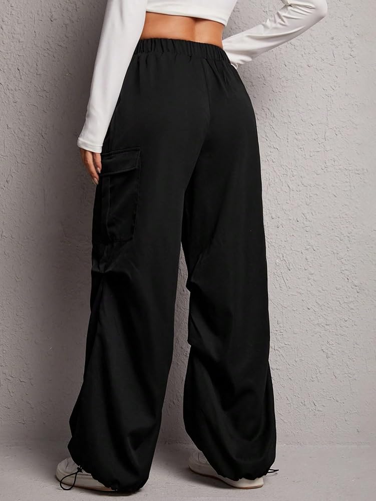 パンツ C/N WASHER CURVED FLARE WIDE CARGO 1996 D-Sire Women: Cargo Jeans with pockets, medium blue
