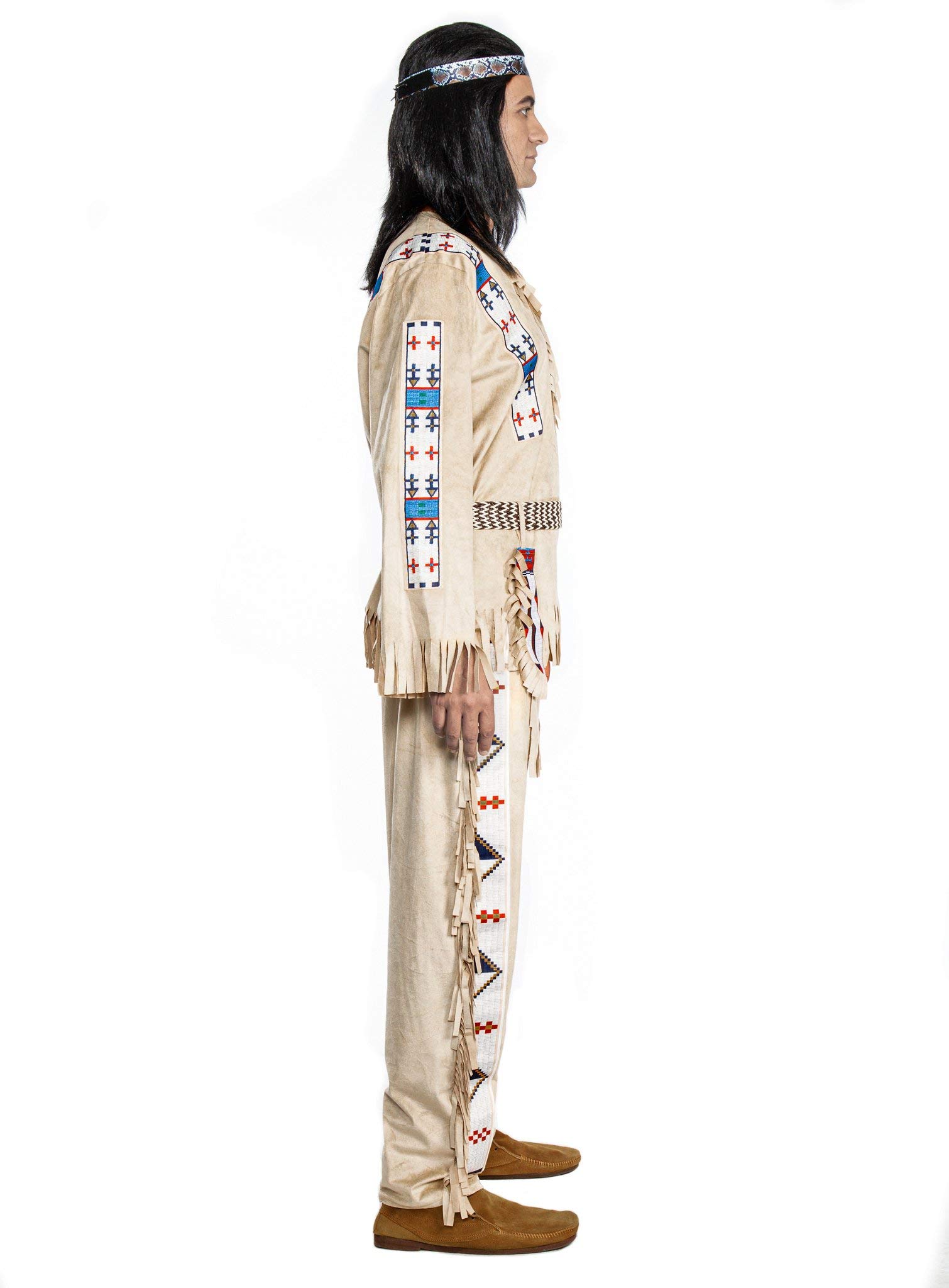 Maskworld Winnetou Kostüm - Indianer - Größe: XXL - Lizenz-Kostüme aus den Karl-May-Filmen für Karneval und Motto-Party