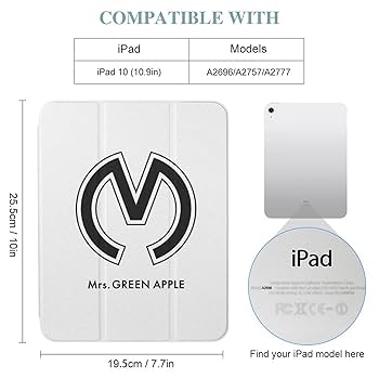 Amazon.co.jp: ミセスグリーンアップル iPad 第10世代 ケース
