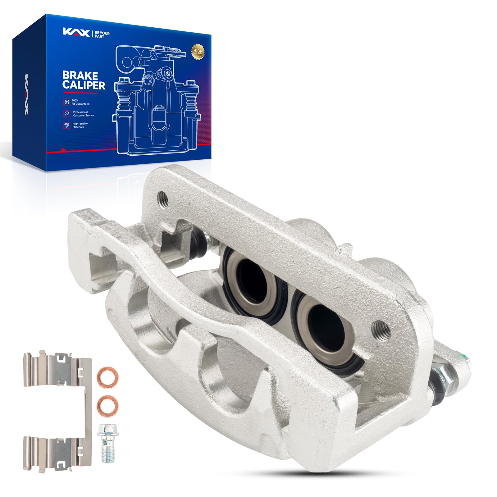 KAX Front Left Brake Caliper for 2008-2018 Silverado 1500 Front Left