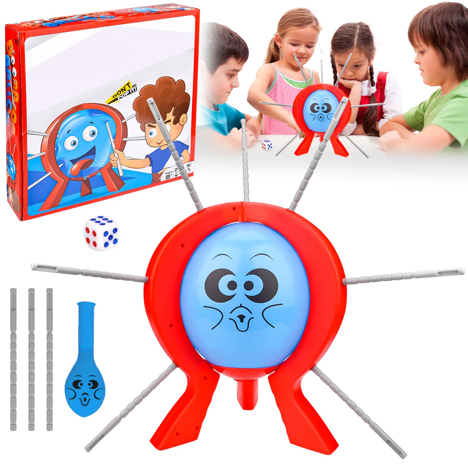 BoomBoom Party: Interactive Balloon Burst Game for Kids & Adults