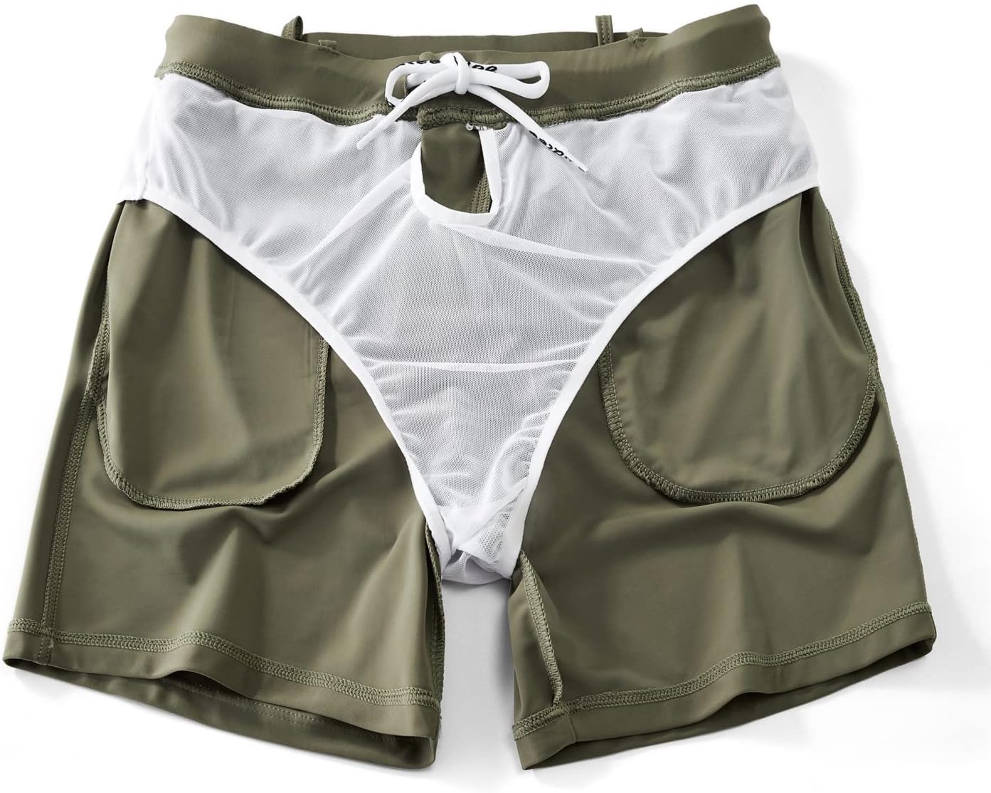 Taddlee Swimwear Men Swimsuits Square Cut Swimming Boxer Briefs Bikini Trunks