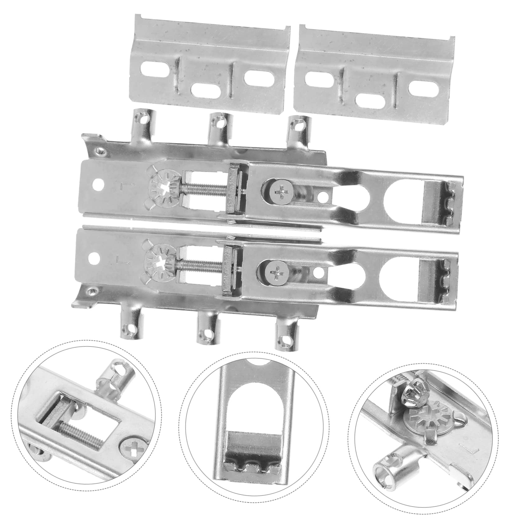 ETHZZLE Hydraulische Schrankdämpfer 5 Stück - Sanftes Schließen Für Möbeltüren
