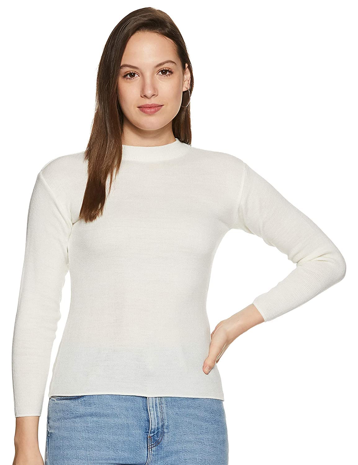 knitco Womens Winter Acrylic Round Neck Pullover Sweater-picture-10