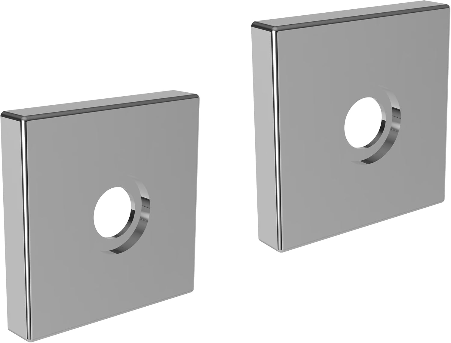 Ginger 464B/PC Kubic Hotel Shelf-Mounting Kit, Chrome