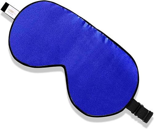 Miniatura 10 de ZIMASILK Antifaz para dormir 100% de seda natural, antifaz elástico con cubierta de seda, ajustable, antifaz suave y terso para dormir.