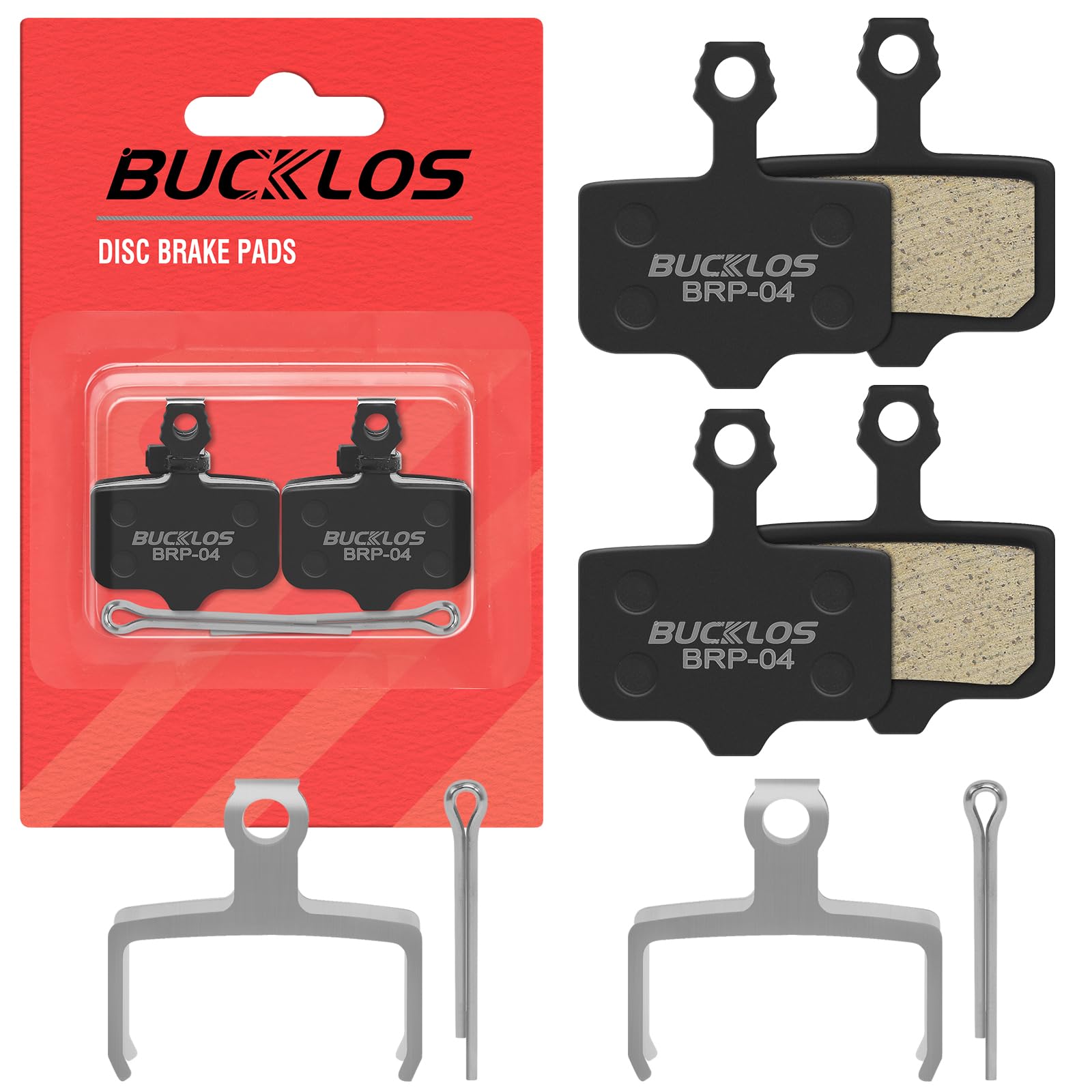 BUCKLOS Bike Disc Brake Pads for Sram Avid Elixir Level for MTB EBike