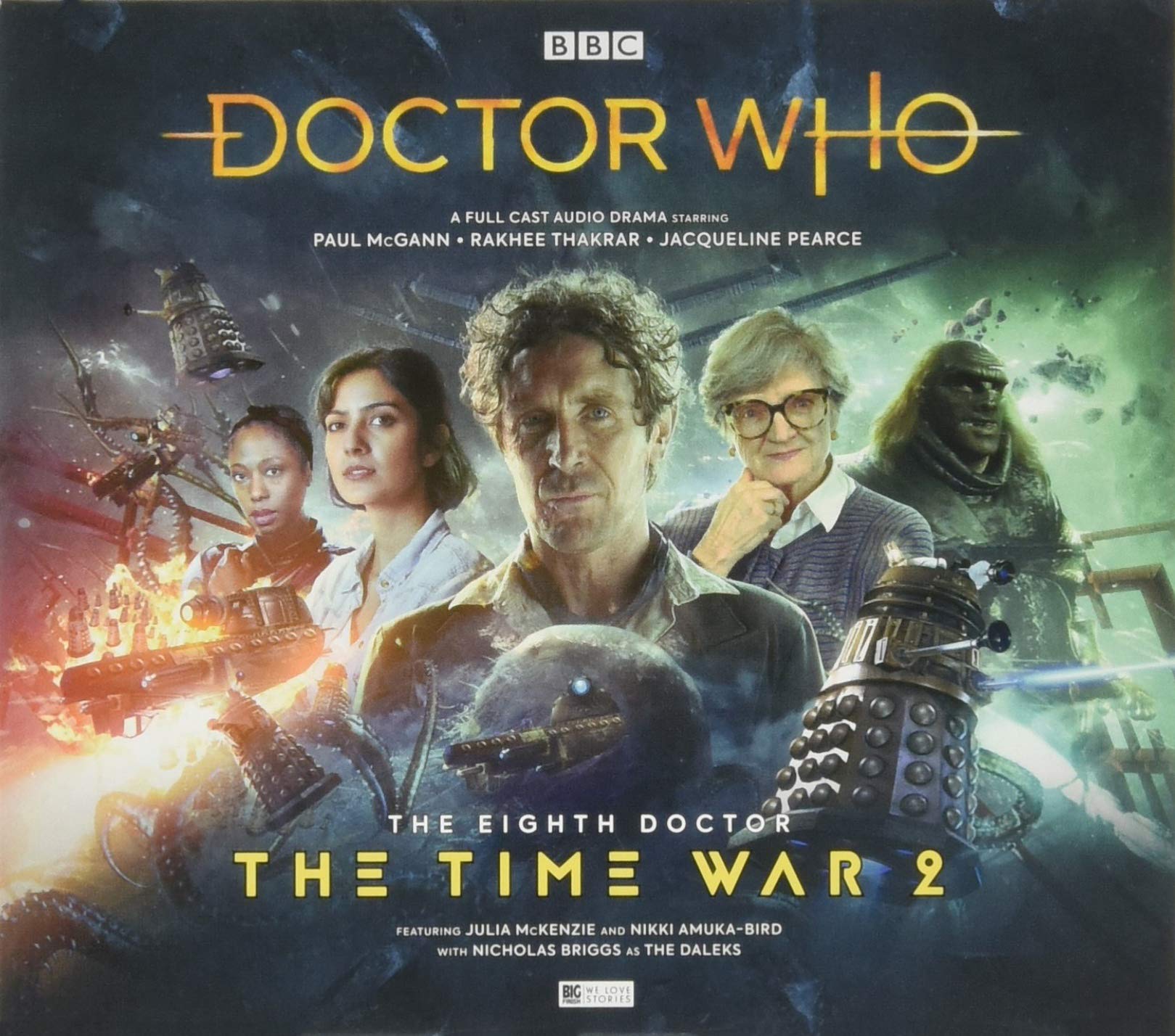 The Time War - Series 2 by Nicholas Briggs, Paul McGann, Jona... - 9781787033832
