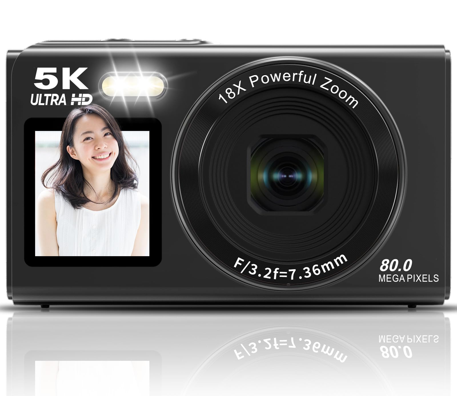 Amazon | Beho 5K 8000万画素 デジタルカメラ スマホに送れる デジカメ