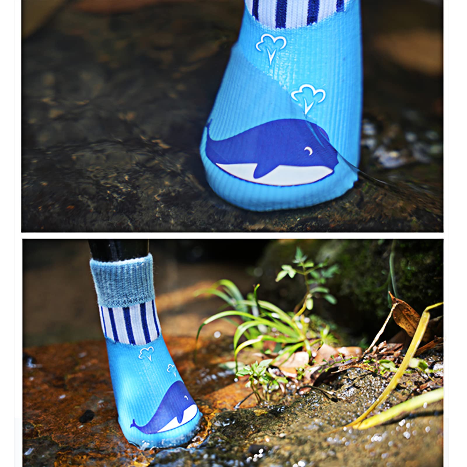 Scarpe Antiscivolo Per Cani - Calzini Impermeabili Per Zampe, Taglia L Per Cani Medi