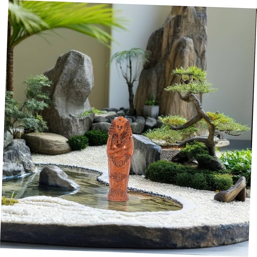 Amazon.co.jp: YARDWE 1 セット エジプト 王 ツタンカーメン ファラオ