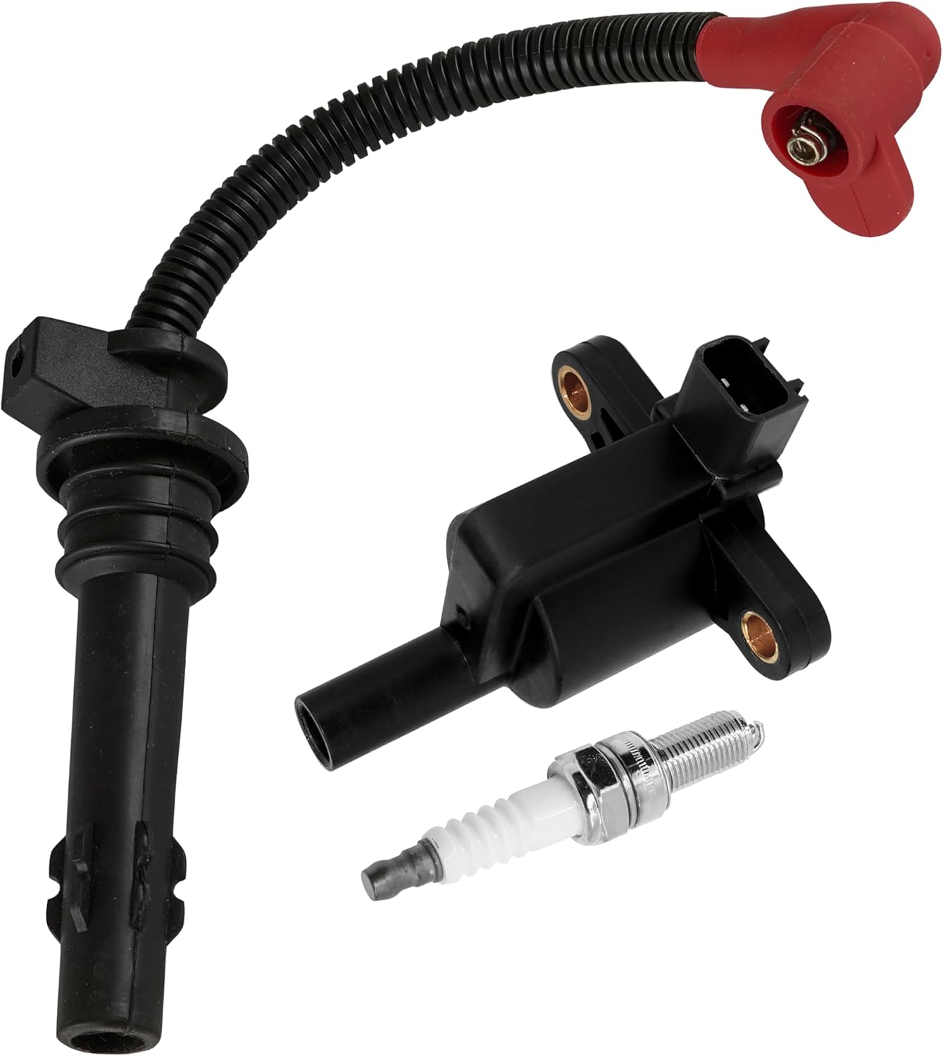 Caltric 4011834 Ignition Coil & Spark Plug Compatible with Polaris Sportsman 570 EFI 2014/450 HO 2016-2017