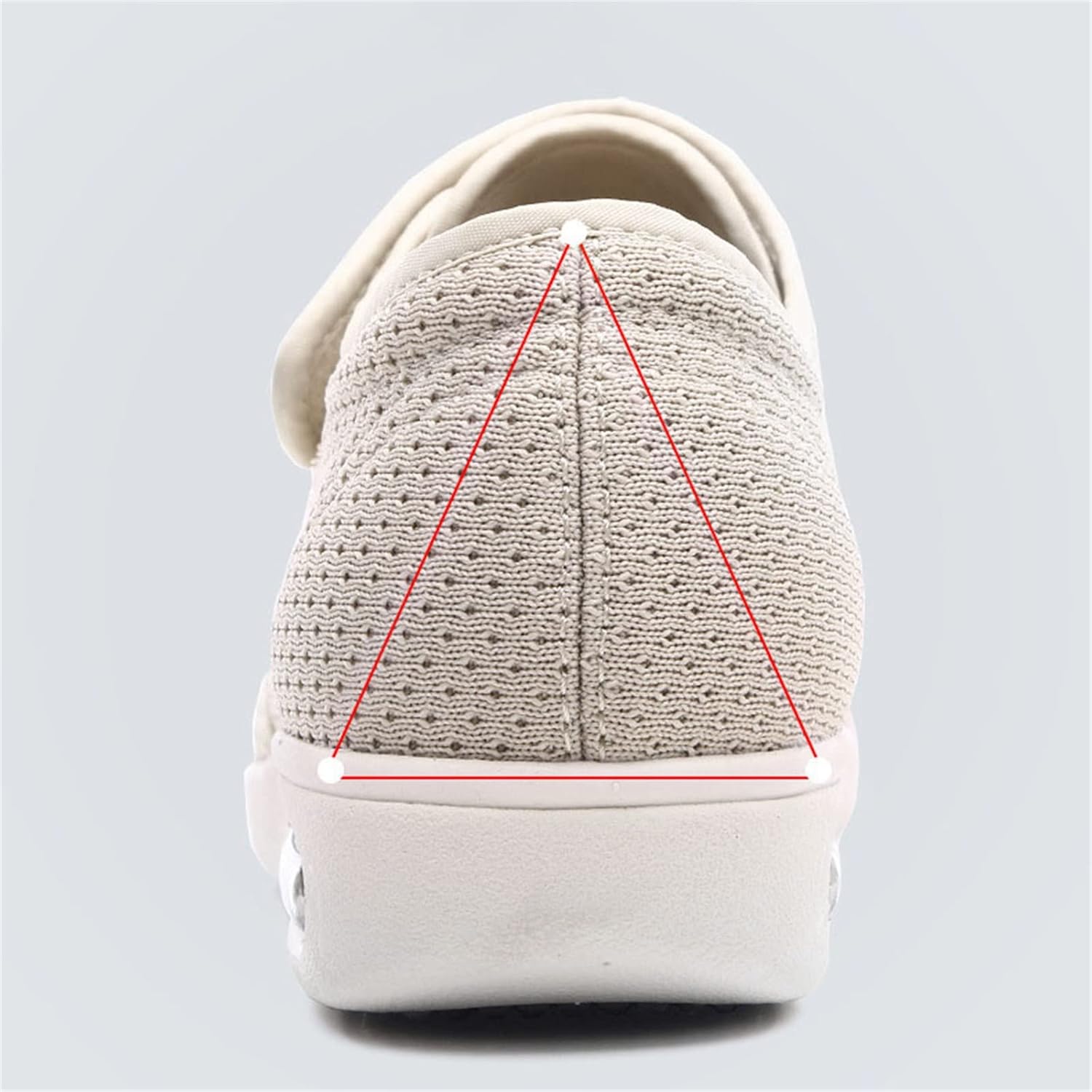 Yytcsjz Men's Diabetic Shoes Wide Width Shoes, Swollen Feet Adjustable Large Size Walking Shoes, Unisex Diabetic Slippers, for Swollen Feet, Plantar Fasciitis